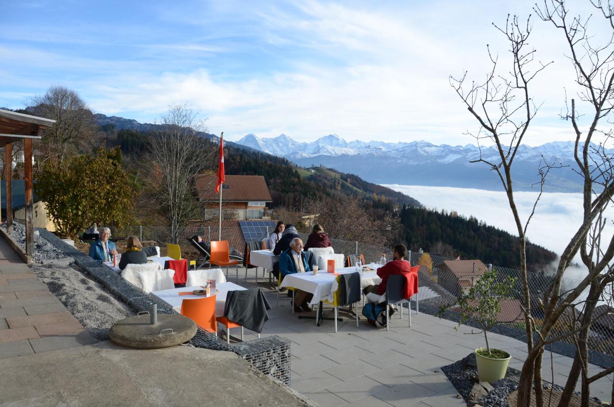 Guesthouse Sonnegg Heiligenschwendi Luaran gambar